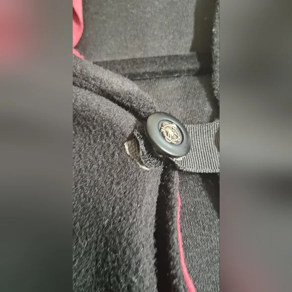 Black Coat with Gryffindor Crest - Picture 3 of 5